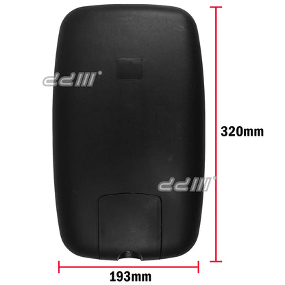 Black Manual Door Side Mirror for Isuzu Elf NPR NQR NKR NHR (1994-2007)