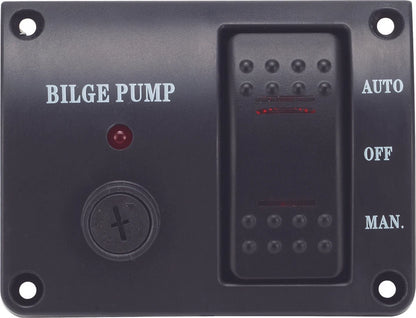 Automatic Bilge Pump 500 GPH for Rule Mate with 3 Way Rocker Switch