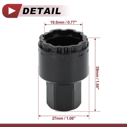 Wheel Lock Lug Nut Anti-theft Key Socket for Mercedes Benz GLE450 GLS350