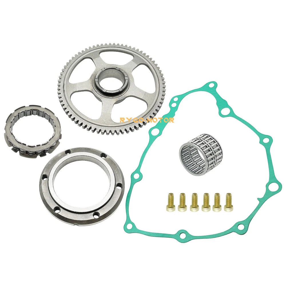 Starter Clutch One Way Gear Bearing with Gasket for Honda TRX400EX TRX400X