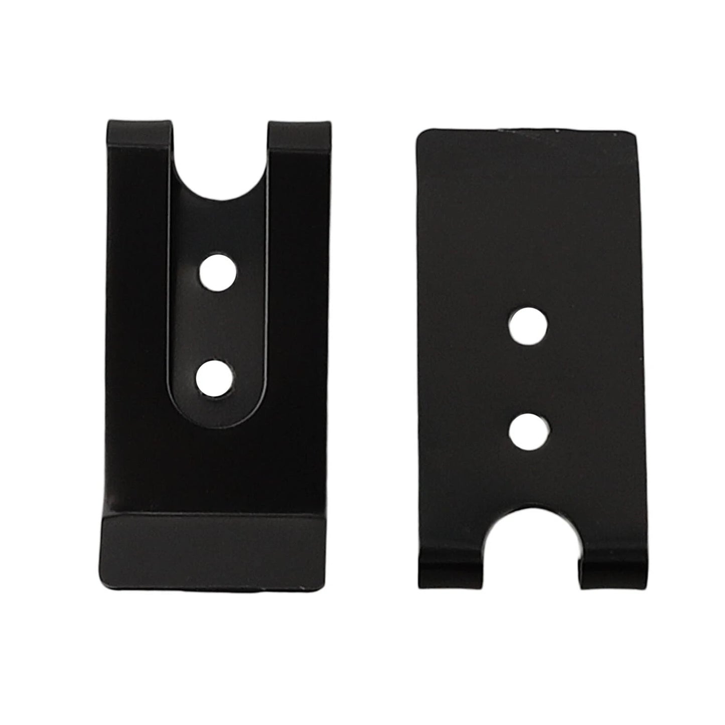 Belt Clip Hook 2 x Flat Base Manganese Steel Accessories for Vehicle