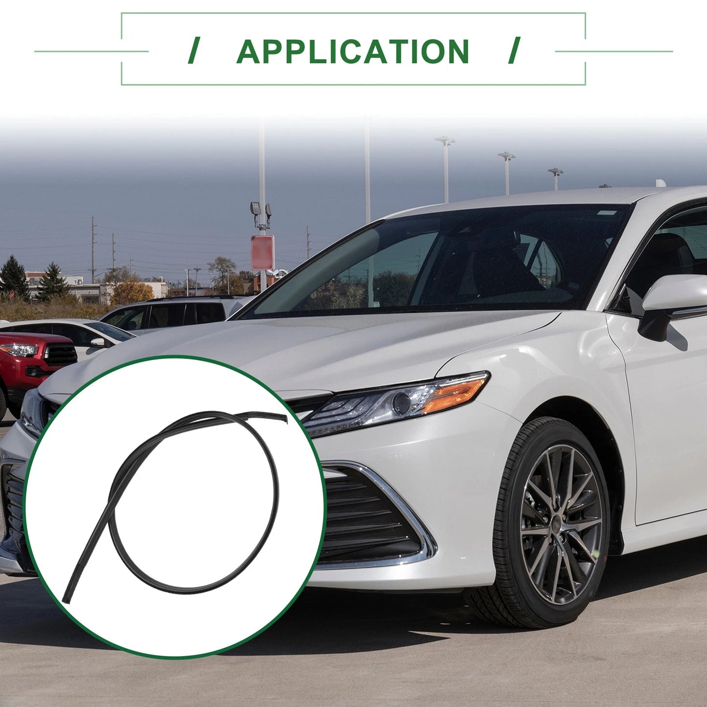 Roof Sealing Strip Sunroof Trim for Toyota Camry (2018-2022)