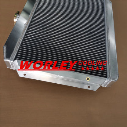 3 Row Aluminum Radiator + Fan for Datsun 180B (1971-1976)
