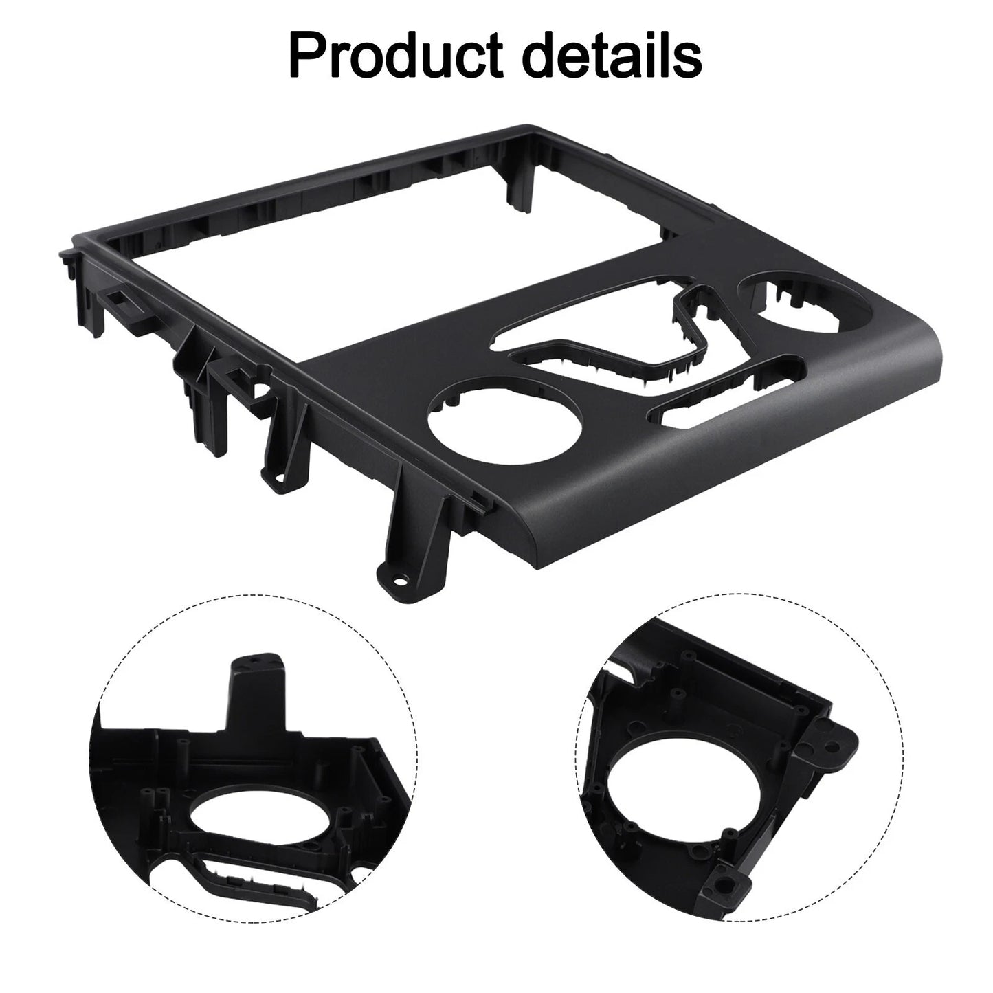 Sturdy Plastic Car Stereo Radio Fascia Frame for Ford Fusion Mondeo