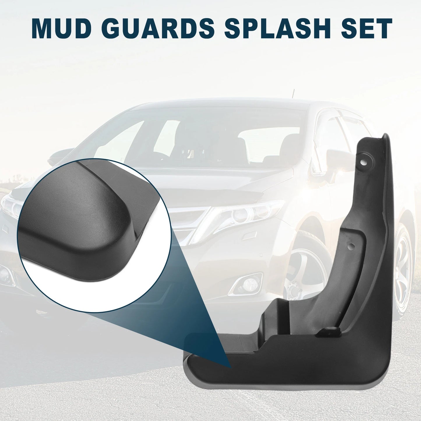 Mud Flap Splash Guard for Toyota Venza (2009-2016)