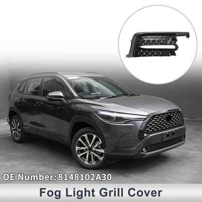 1 Pc Car Front Right Fog Light Grill for Toyota Corolla (2020–2022)