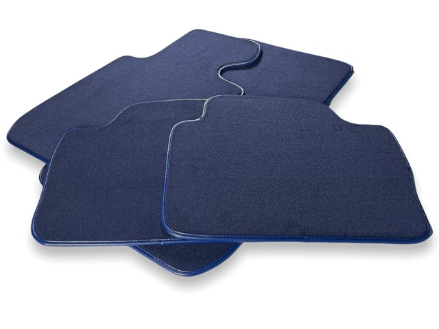 Floor Mats for Rolls Royce Cullinan Dark Blue Carpet (2019-2022)