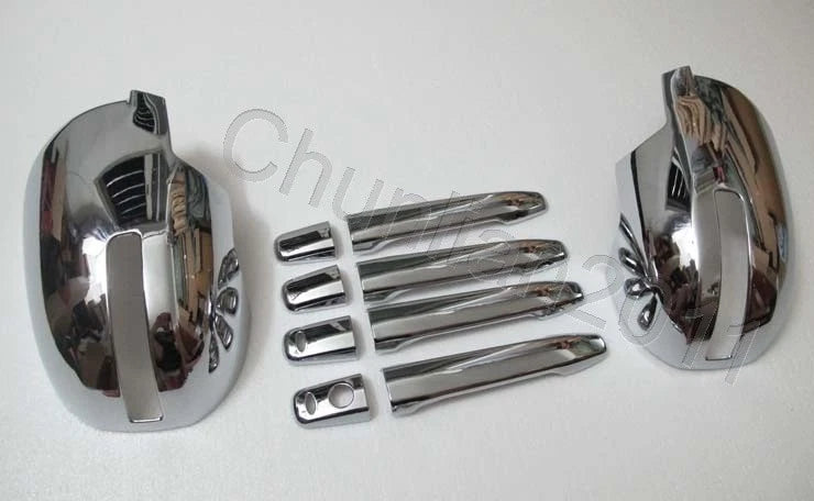 Door Handle Cover & Side Mirror Trim for Mitsubishi Outlander Sport/ASX (2016-2021)