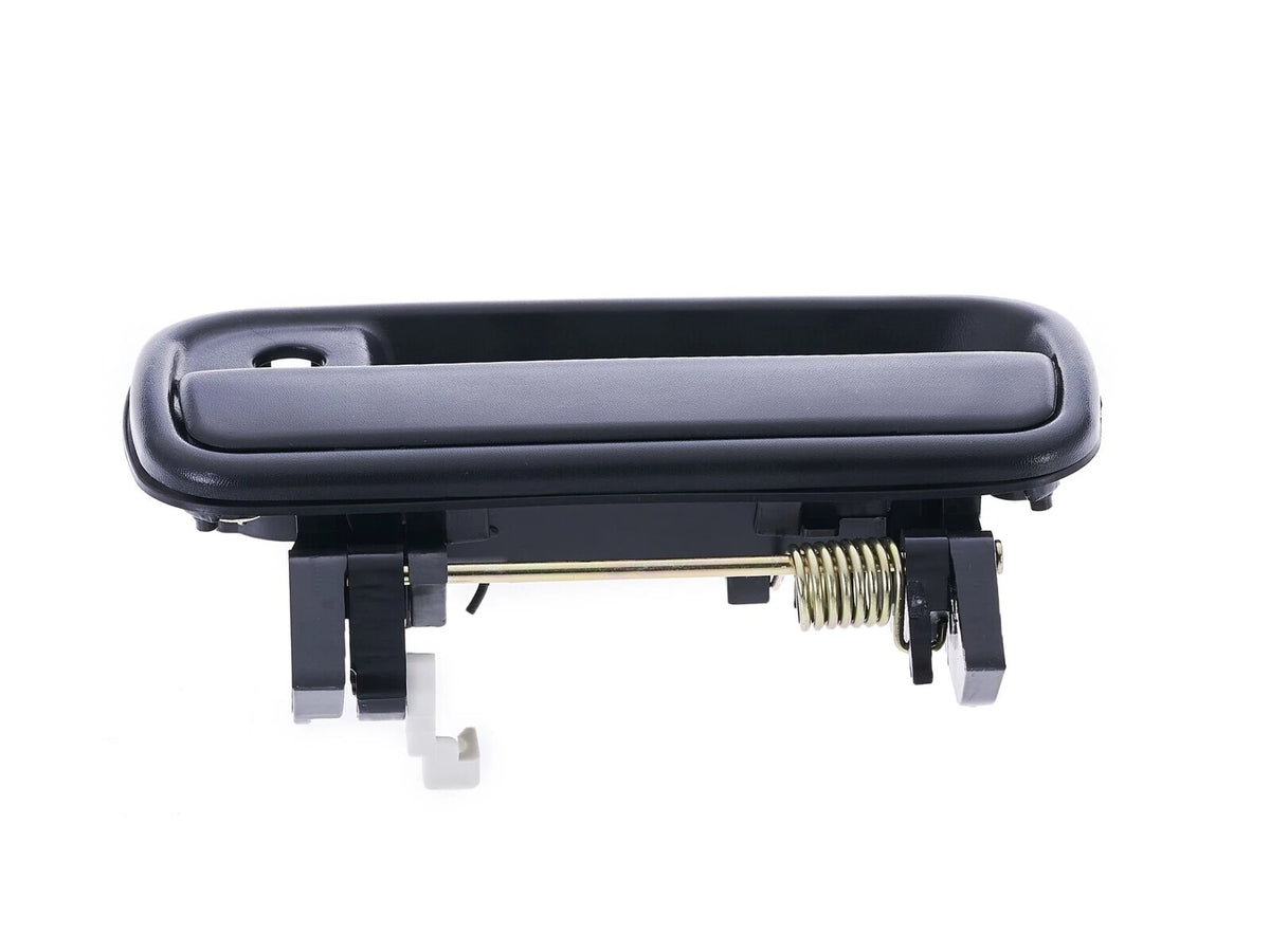 2 x Front LH + RH Door Handle Outer Textured Black for Toyota Hilux (1988–1997)