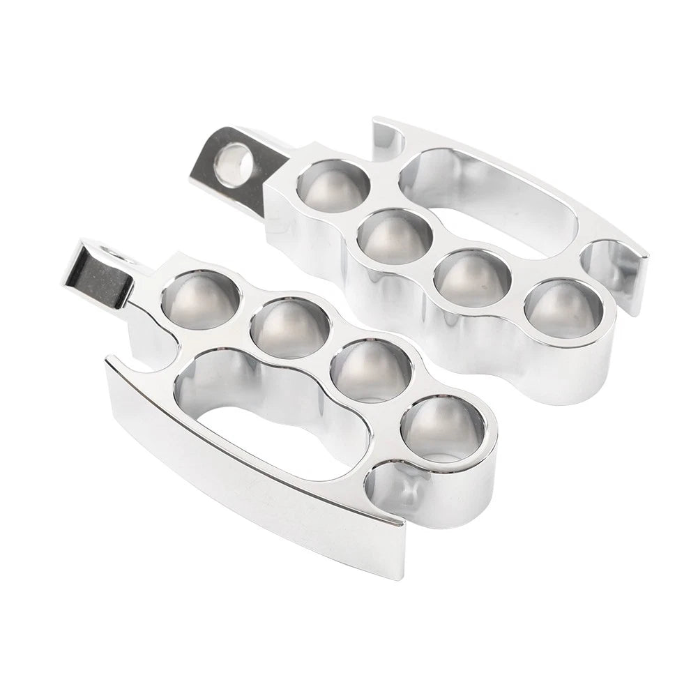 Knuckle Control Foot Pegs for Harley V-Rod Sportster XL 883 Dyna Softail (2001-2023)
