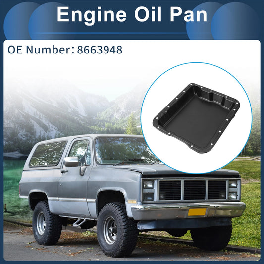 1 Pc Oil Pan for GMC C2500 (1994-1998)