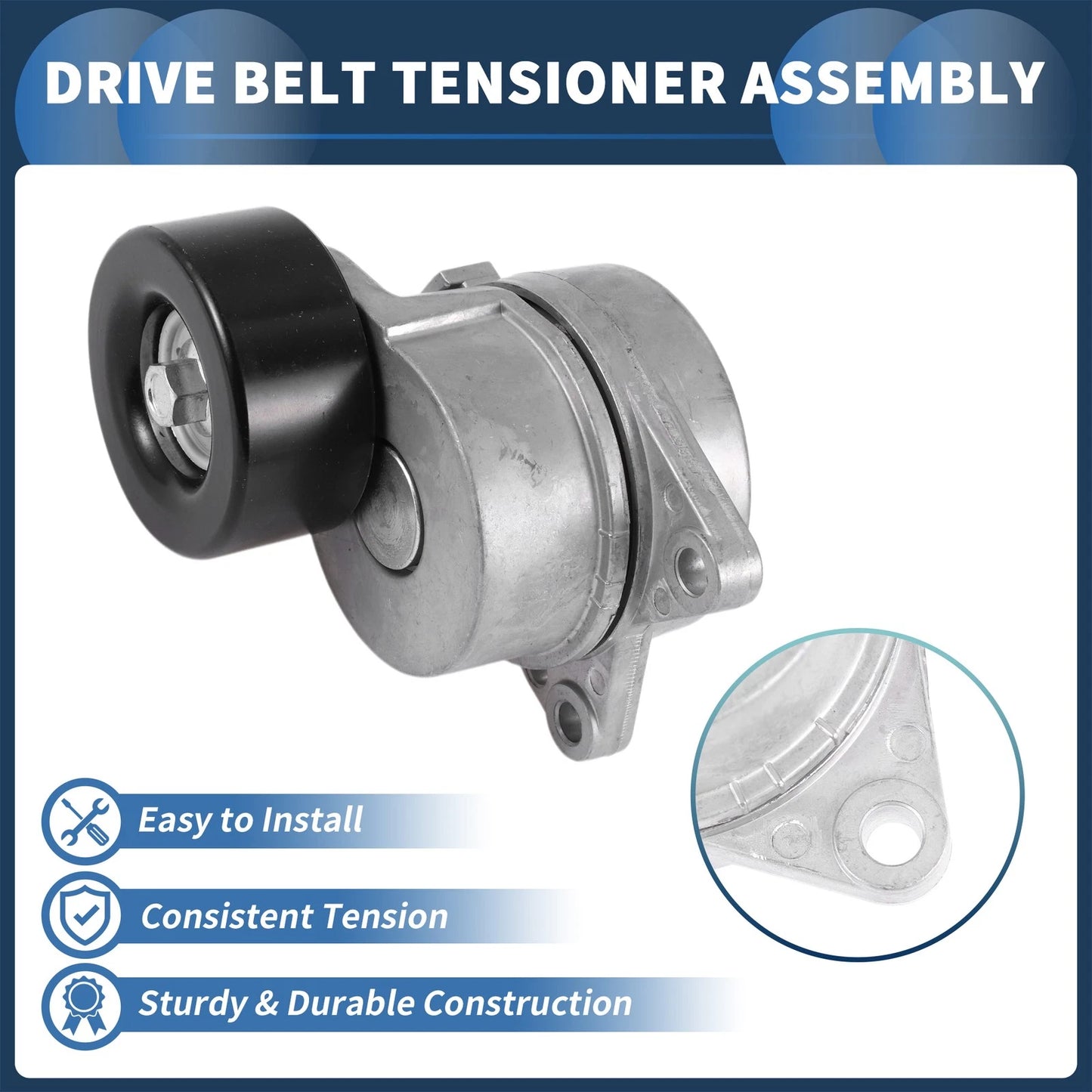Belt Tensioner Drive for INFINITI QX56 (2011-2013) Metal 1 Pc