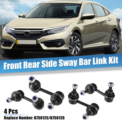 4x Front Rear Sway Bar Link Kit for Honda Civic (2006-2011)