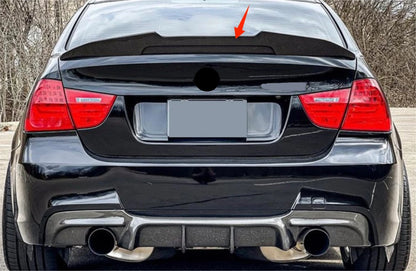 Rear Spoiler Wing for BMW 3 Series E90 M3 Sedan Carbon Fiber (2006-2011)