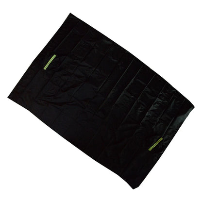 Black Half Body Roof Cover for Car - UV Rain Snow Resistant