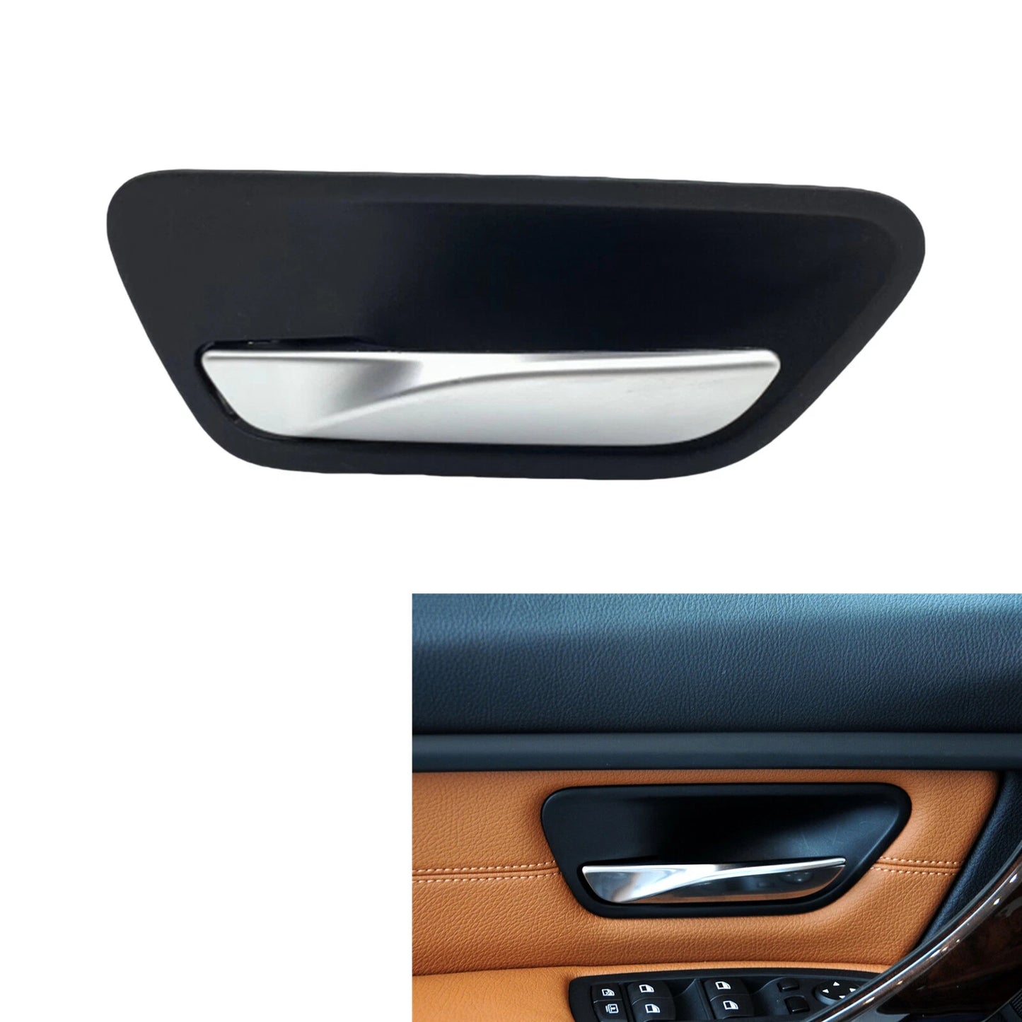 Left Door Pull Handle Assembly for BMW F30 F31 F34 F35 F80 (2013-2019)