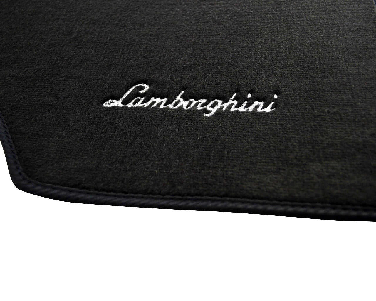 Lamborghini Diablo Black Tailored Floor Mats with Emblem (1990-2001)