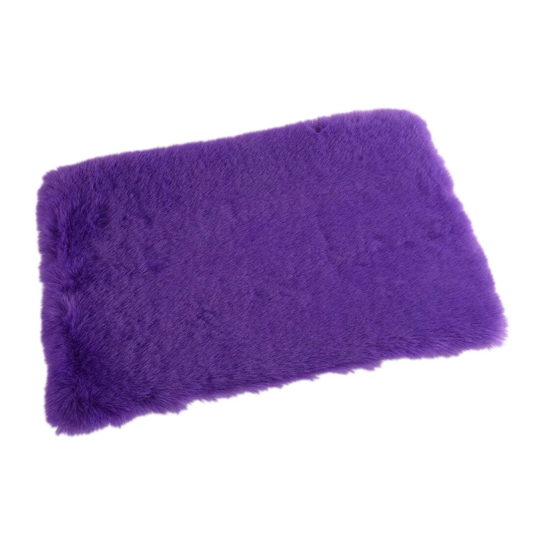 Faux Fur Armrest Cushion Cover for Car Center Console Mat Pad Protector