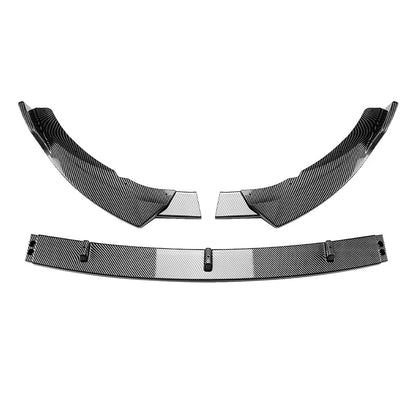 Front Bumper Spoiler Lip for Mercedes Benz C Class W205 (2019-2021)
