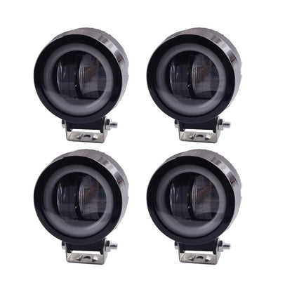 4 x 3" Round LED Work Light Pods for ATV 4WD Offroad