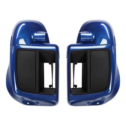 Vented Fairings Speaker Pods for Harley Touring (2014-2023) - Superior Blue
