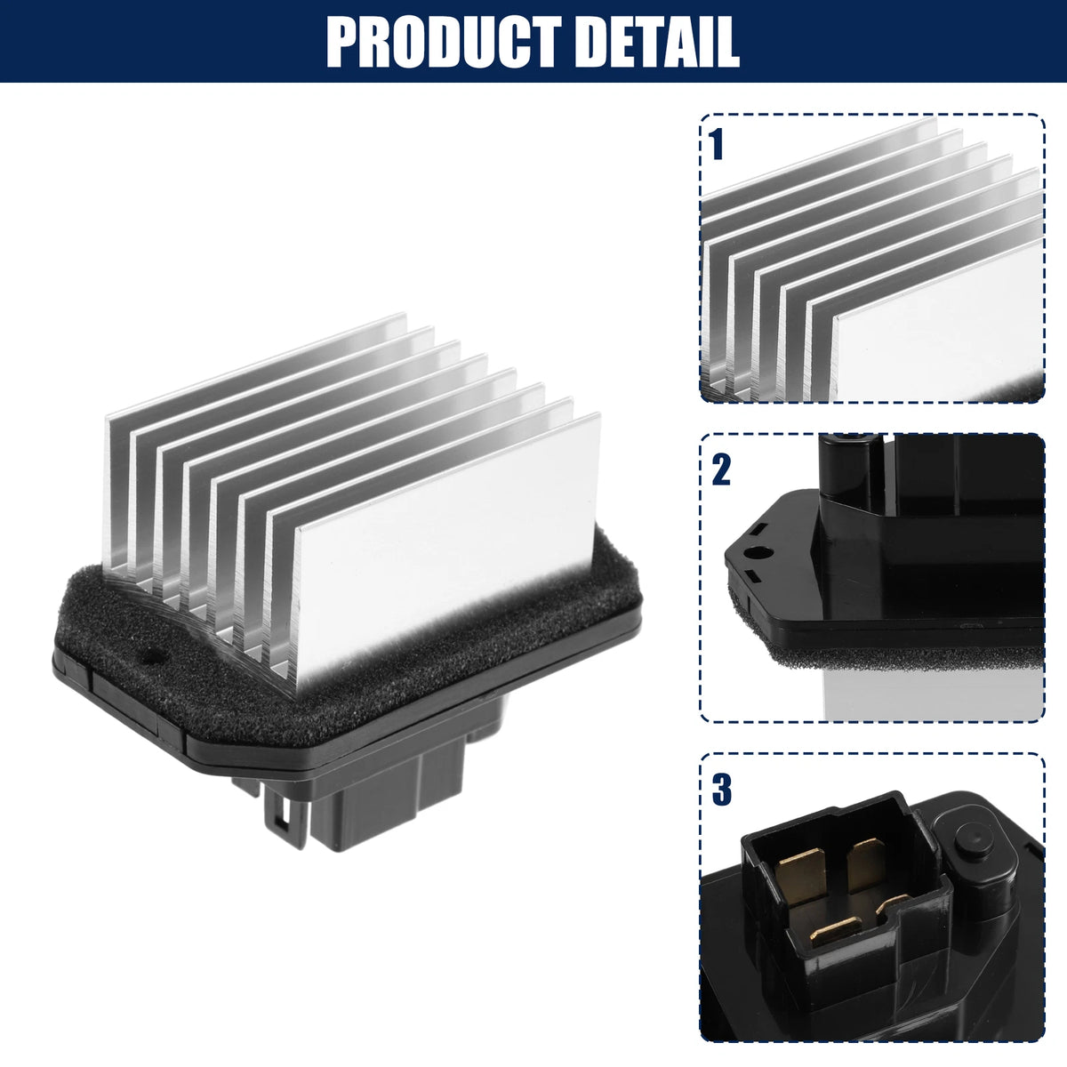 HVAC Blower Motor Resistor for Lincoln MKX, Ford Edge (2007-2014)