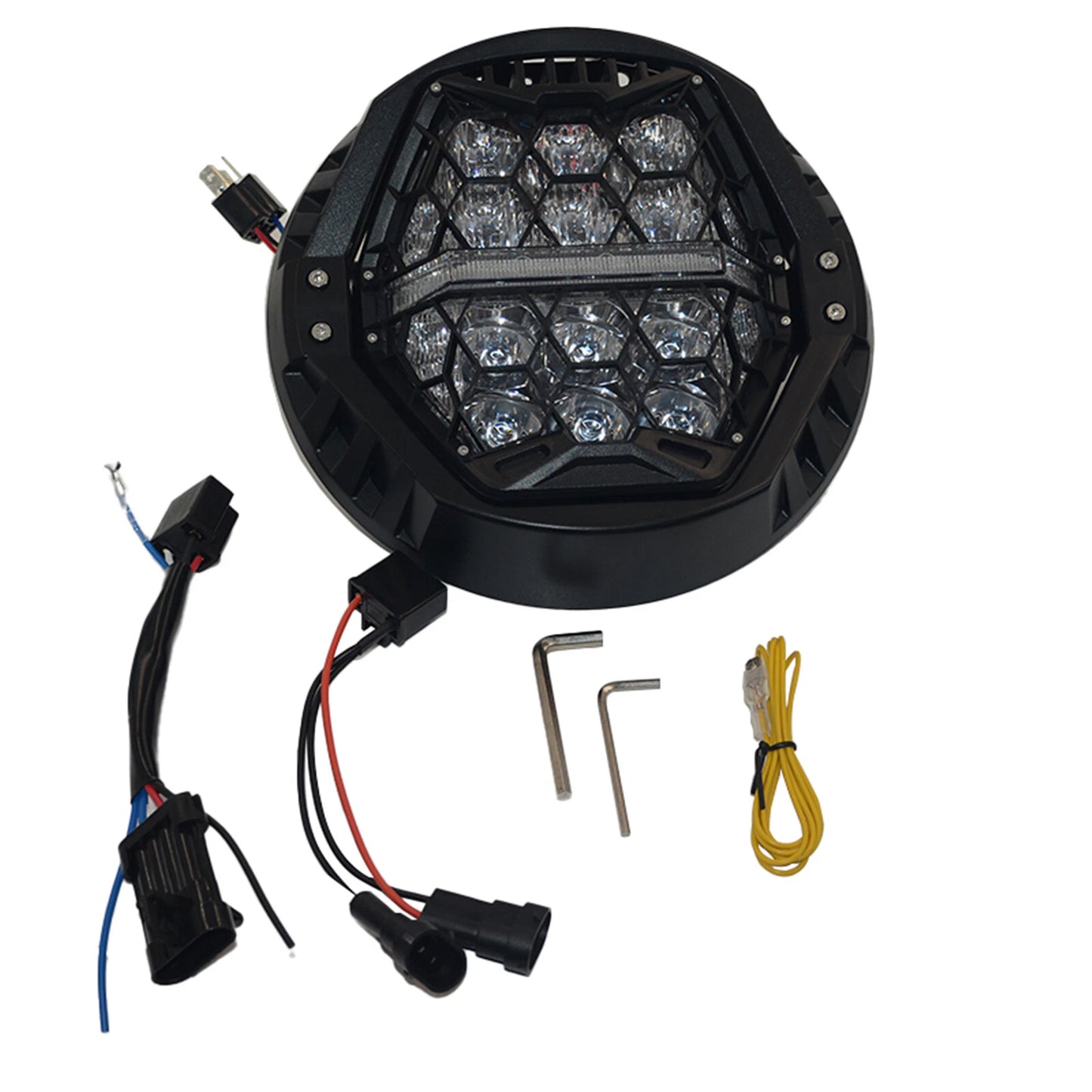 7" Round Headlight for Harley Davidson FLD (2012 - Present)