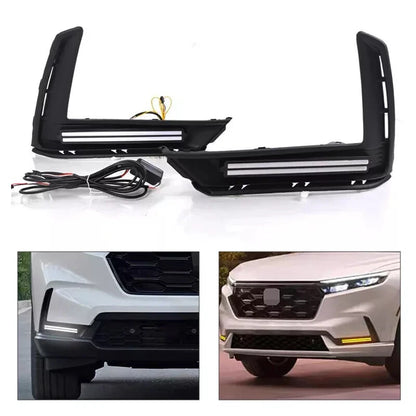 LED DRL Fog Lamp for Honda CR-V 2023-2025 - Daytime Running Light & Turn Signal