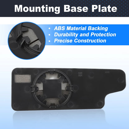 Right Lower Mirror Glass for Chevy Silverado & GMC Sierra 1500 2500HD 3500HD