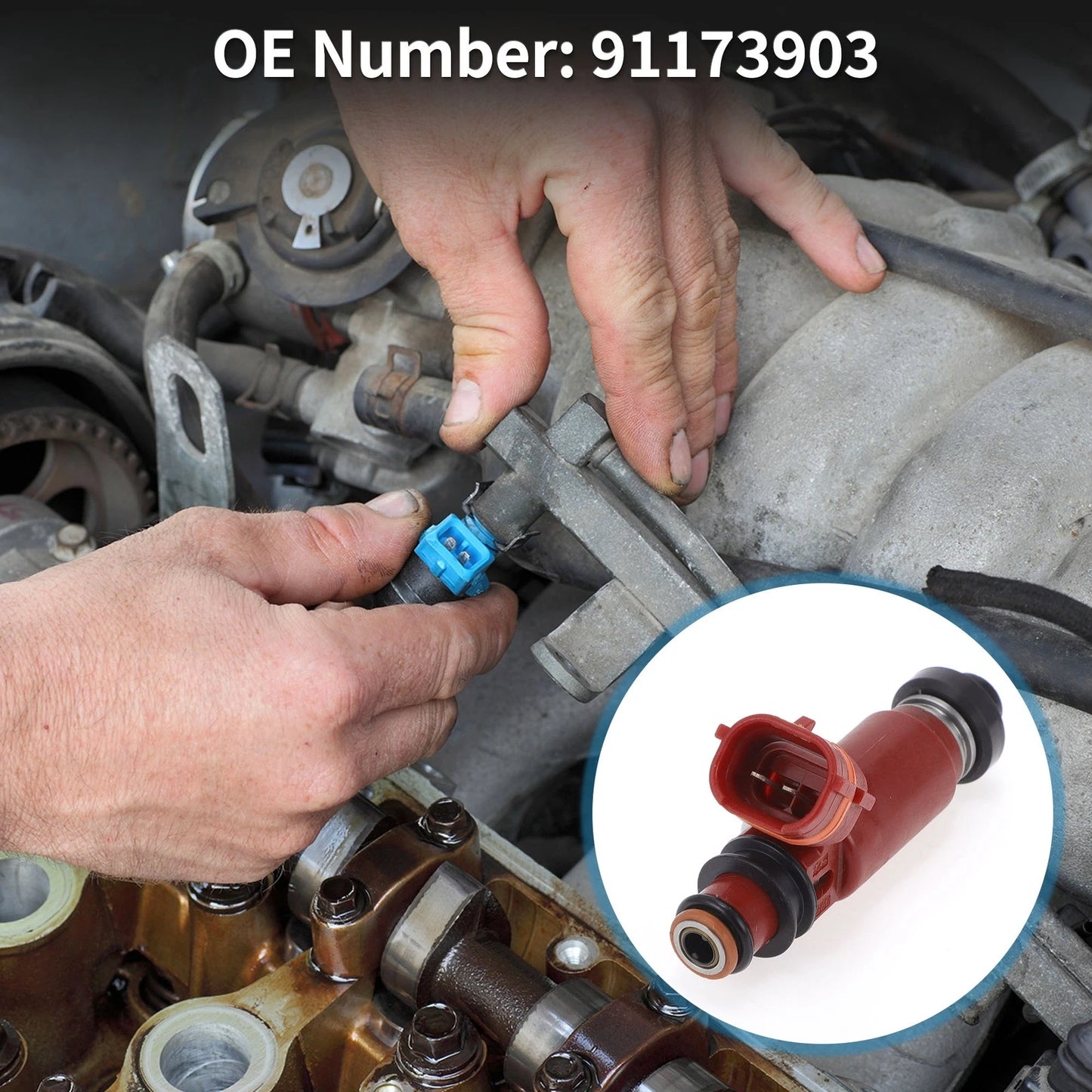 Fuel Injector 1 Pc for Chevy Metro LSi 1.3 (1998-2001)