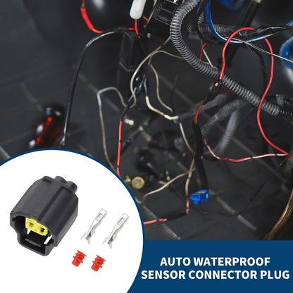2 x Pin Auto Waterproof Sensor Connector Plug Female Wire Terminal for Toyota