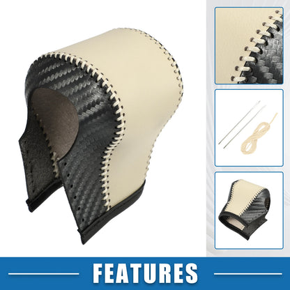 Carbon Fiber Gear Shifting Knob Cover Trim for Toyota