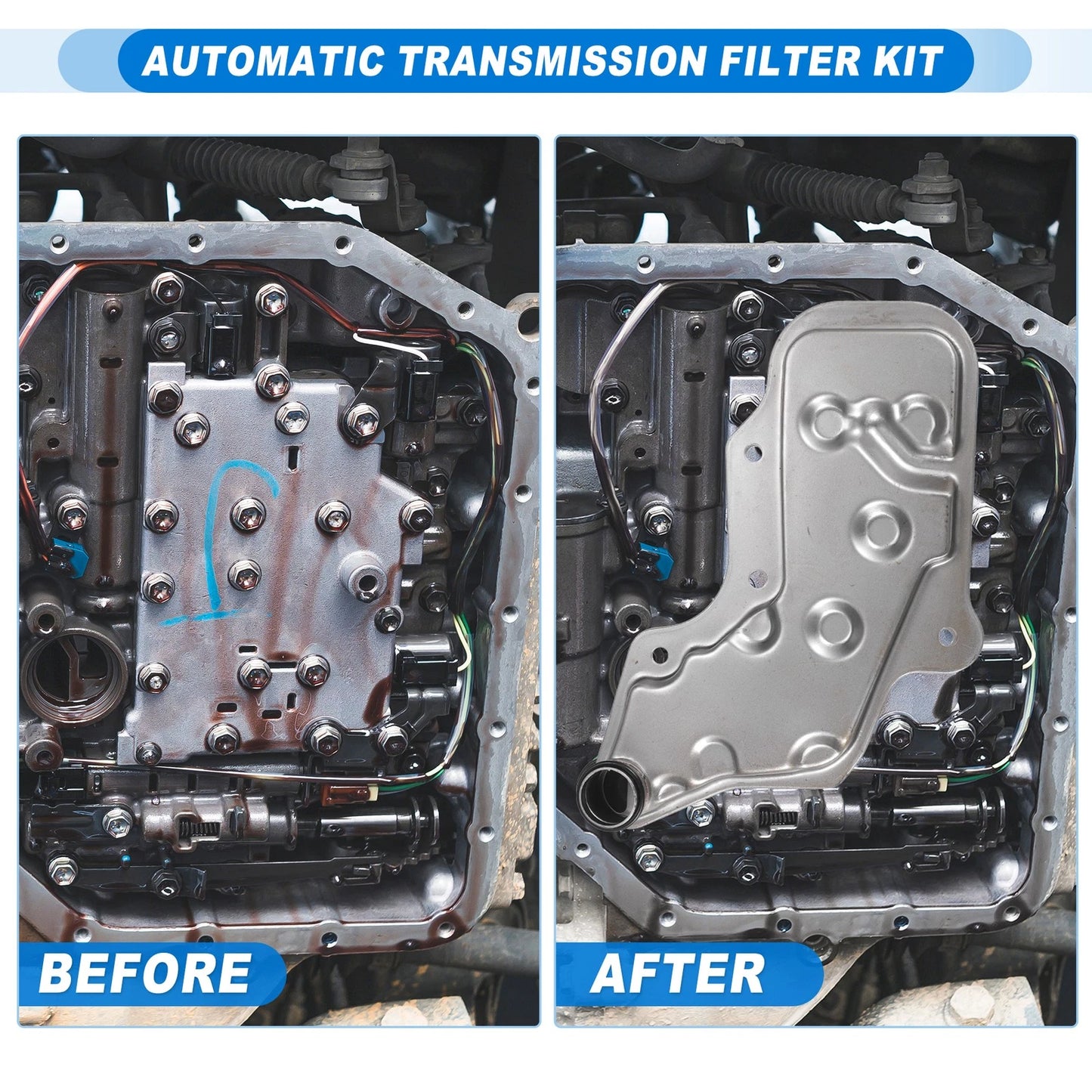Transmission Filter & Oil Pan Gasket Kit for Nissan (2000-2006)