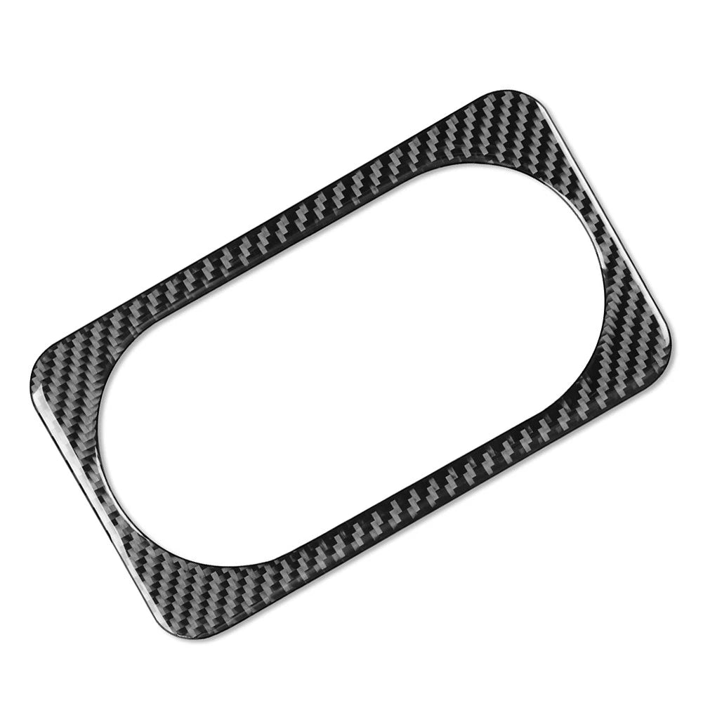 Black Rear Water Cup Holder Frame Cover Trim for Kia Forte Cerato K3 (2019-2023)