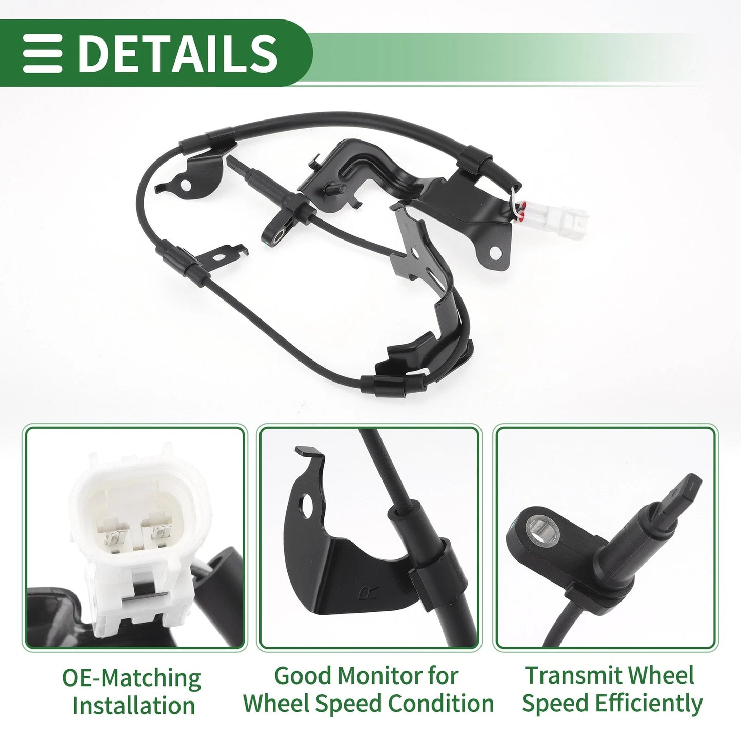 ABS Wheel Speed Sensor for Lexus RX350 Rear Right (2010-2015)