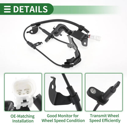 ABS Wheel Speed Sensor for Lexus RX350 Rear Right (2010-2015)
