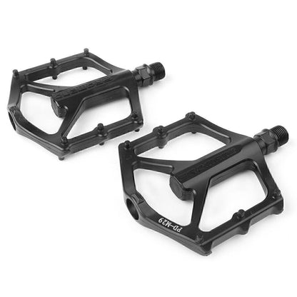 2 x Flat Platform Bike Pedals for Mountain Road Bicycle Aluminum Alloy M29