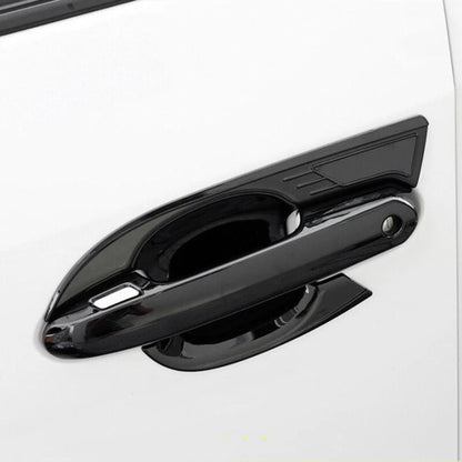 8 x Door Handle Bowl Cover Trim Carbon Fiber for Toyota RAV4 (2019–2023)
