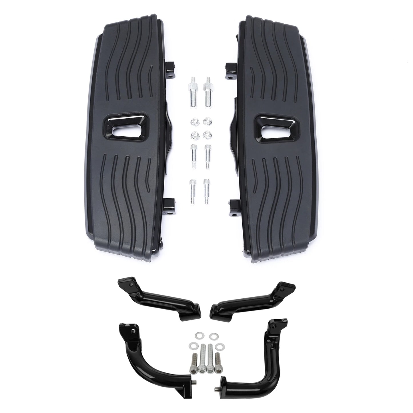 Driver Floorboards Footboards Bracket for Harley Road King Glide (2014-2024)