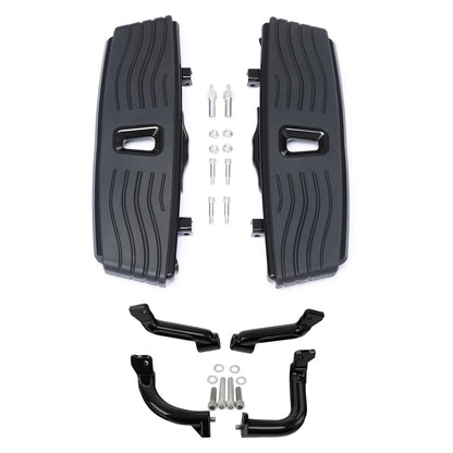 Driver Floorboards Footboards Bracket for Harley Road King Glide (2014-2024)