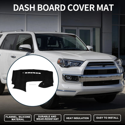 Dashboard Cover Mat for Mazda Premacy MK3 Sun Protector Black (2005-2016)