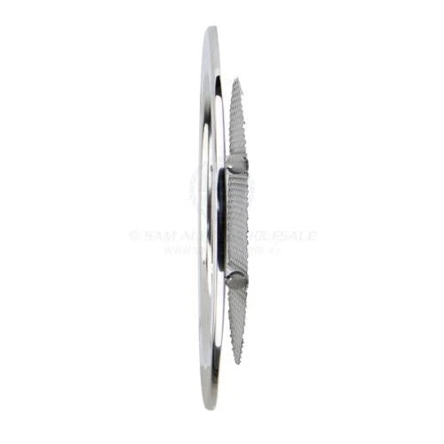 Vent Recessed 316G SS Round Grate 160mm for Boat/Caravan/Camper