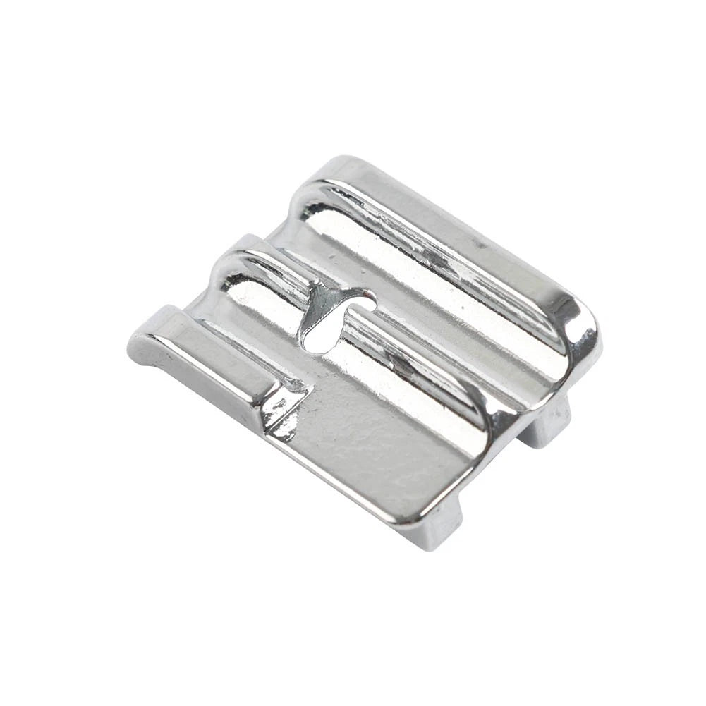 Universal Metal Double Welting Piping Cording Foot for Singer, Brother, Janome