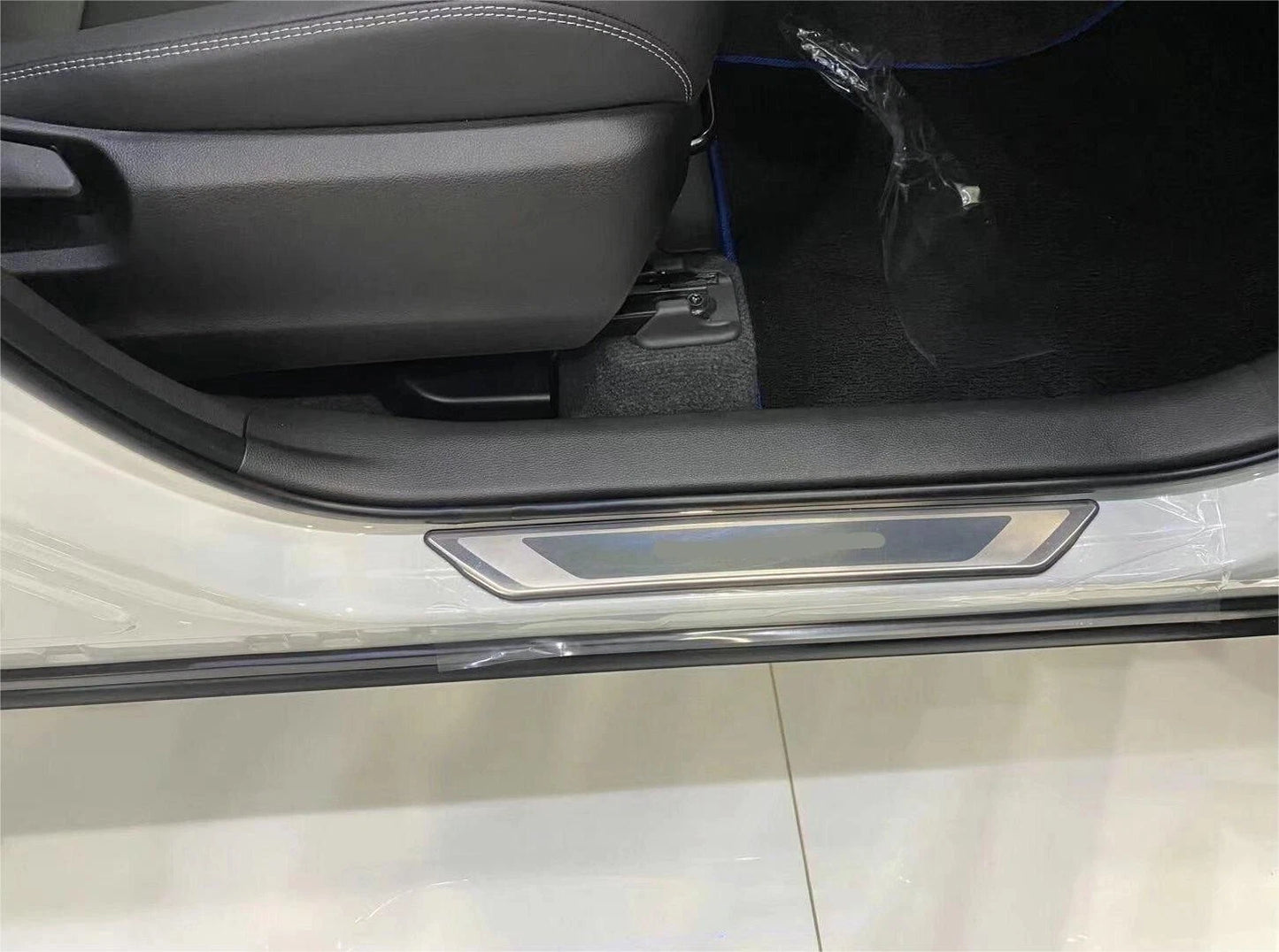 Outer Door Sill Scuff Plate Cover Trim for Toyota Corolla Cross (2020-2023)