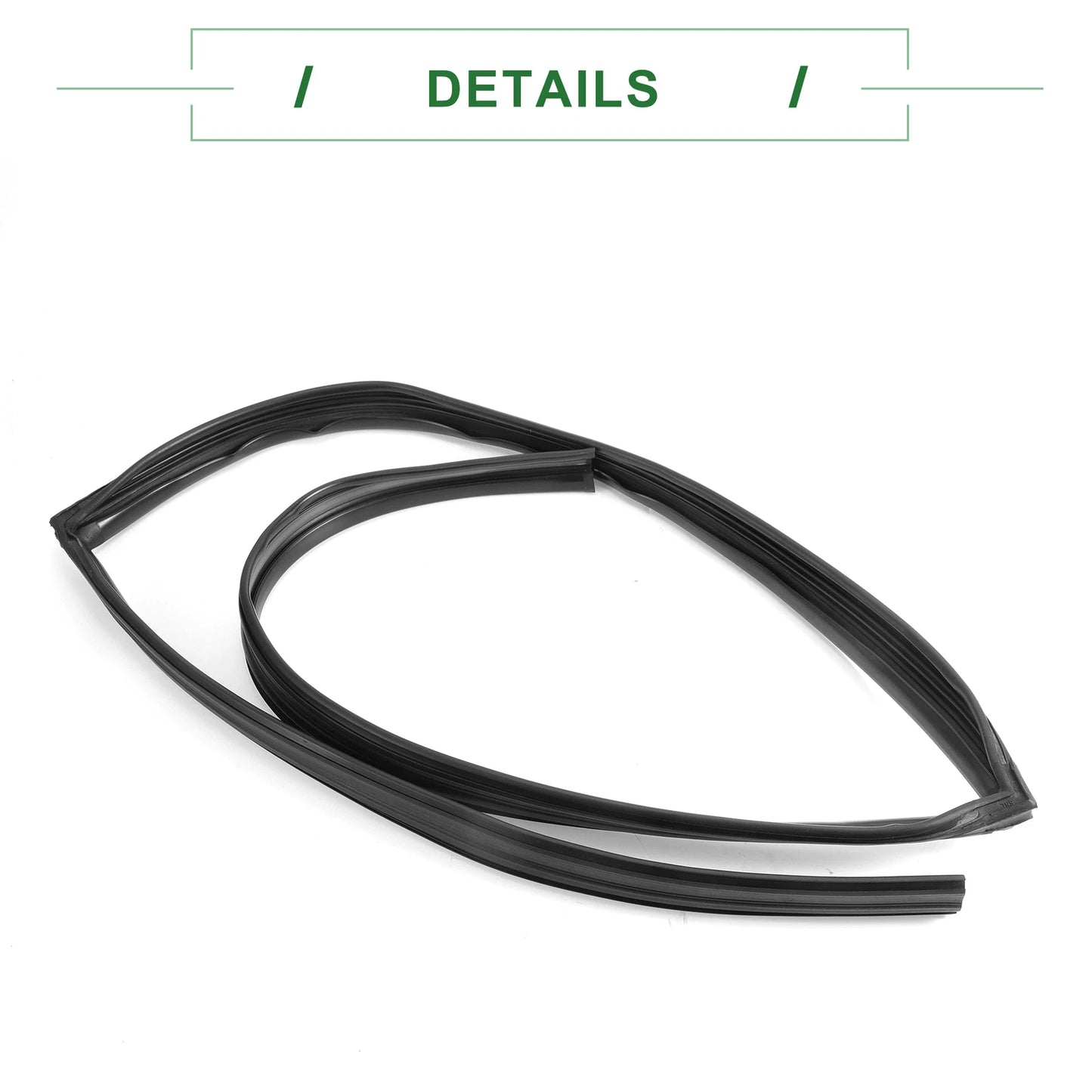 Rear Right Door Window Seal Strip for Honda Civic (2016-2021)