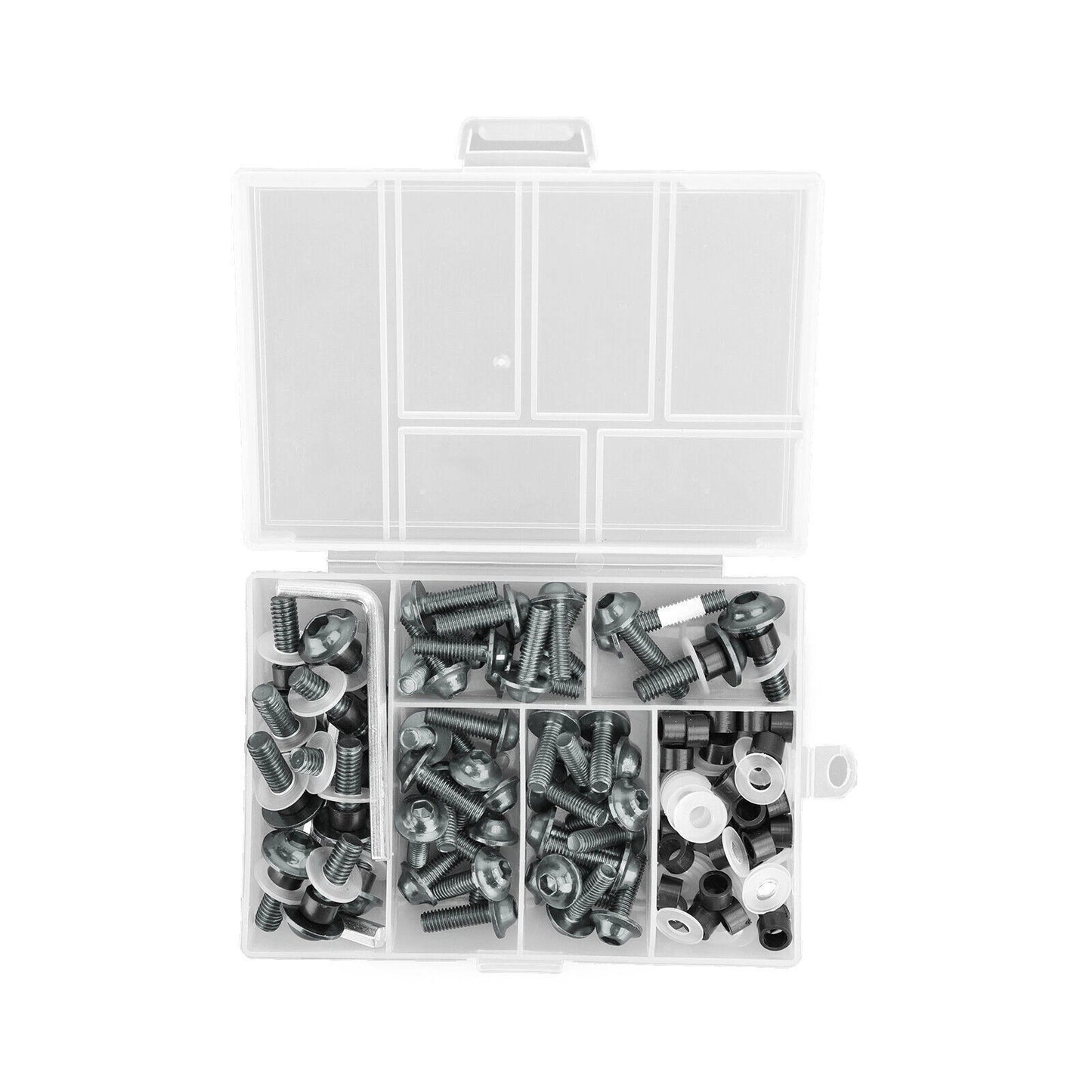 158 Piece Titanium Aluminium Fairing Screw Trim Bolts Set for F2