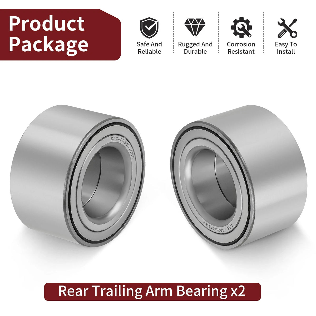 Rear Trailing Arm Bearing for Can-Am Outlander 800R Max 800R (2009–2012)