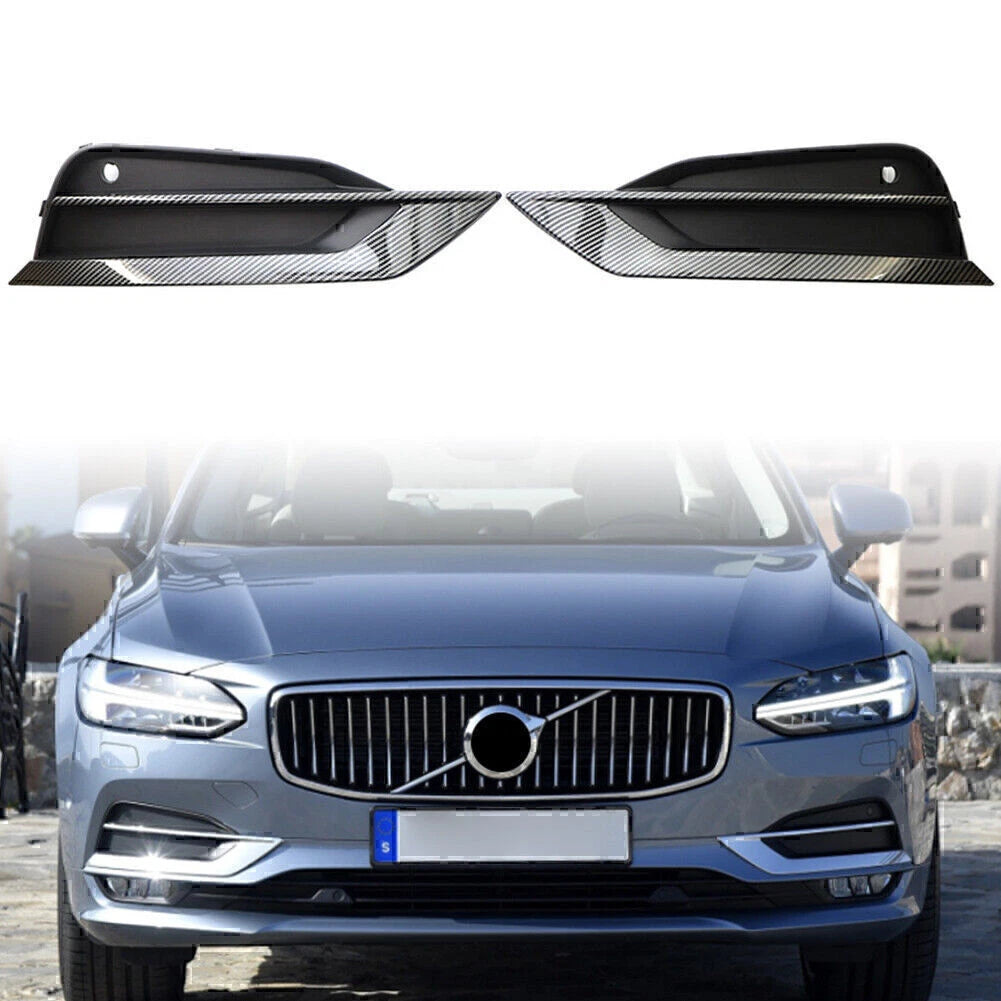 Front Fog Light Grilles  for Volvo S90 V90 (2016-2019)