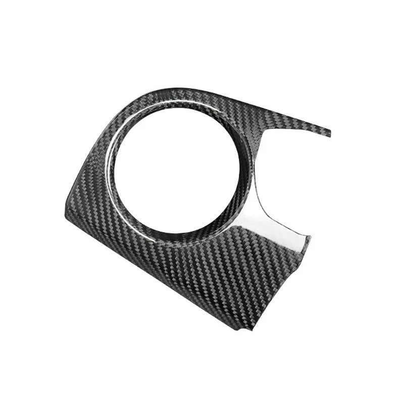 Carbon Fiber Dashboard Side Air Vent Outlet Cover Trim For Fiat 500 Abarth 12-15