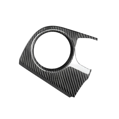 Carbon Fiber Dashboard Side Air Vent Outlet Cover Trim For Fiat 500 Abarth 12-15
